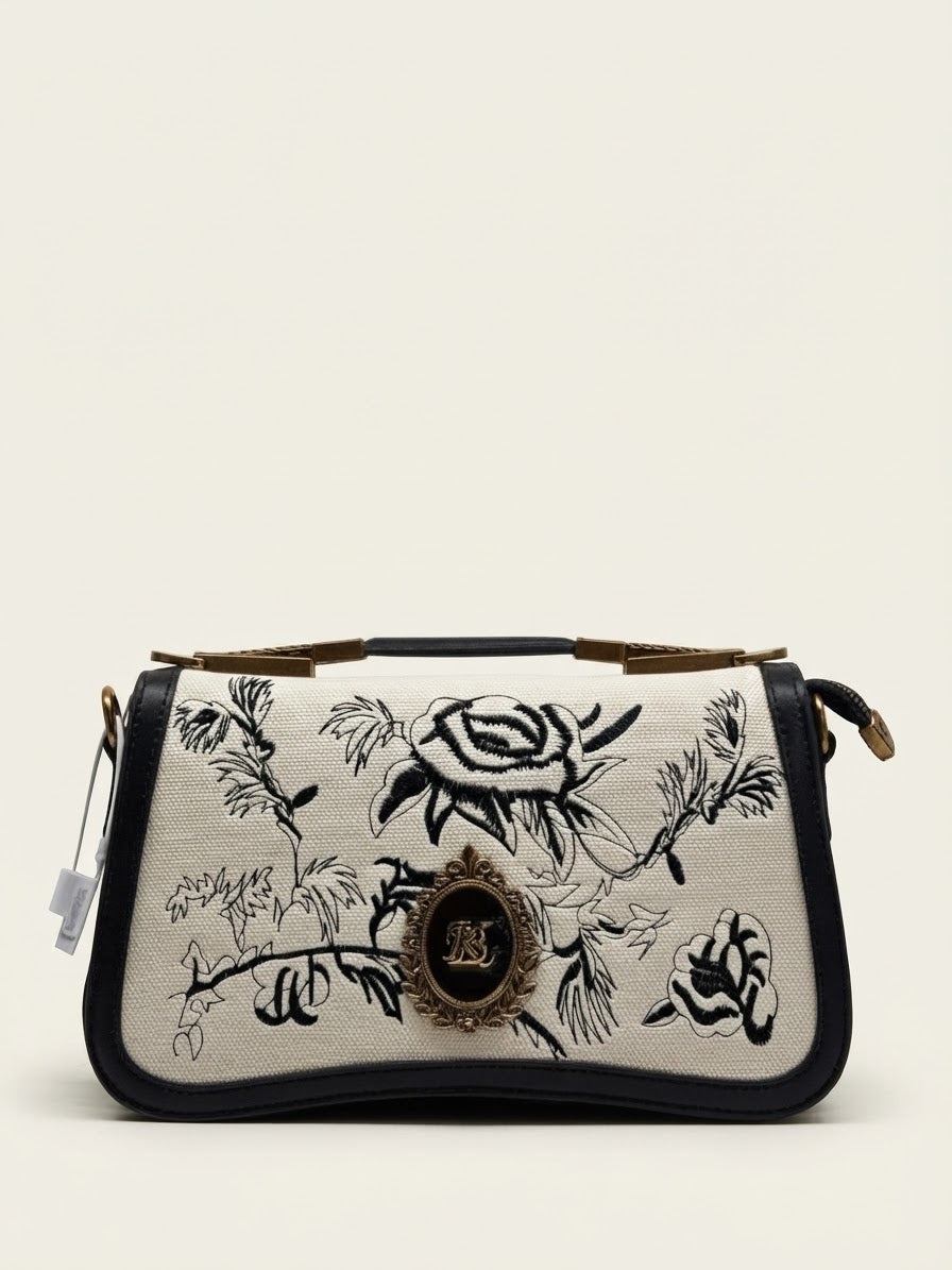 Banevanf Floral Sketch Crossbody