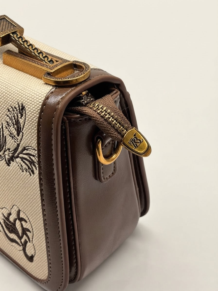 Banevanf Floral Sketch Crossbody