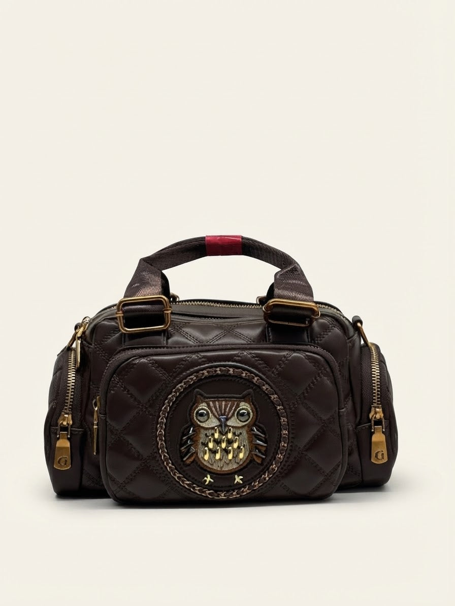 Ave Owl Top-Handle (Leather)