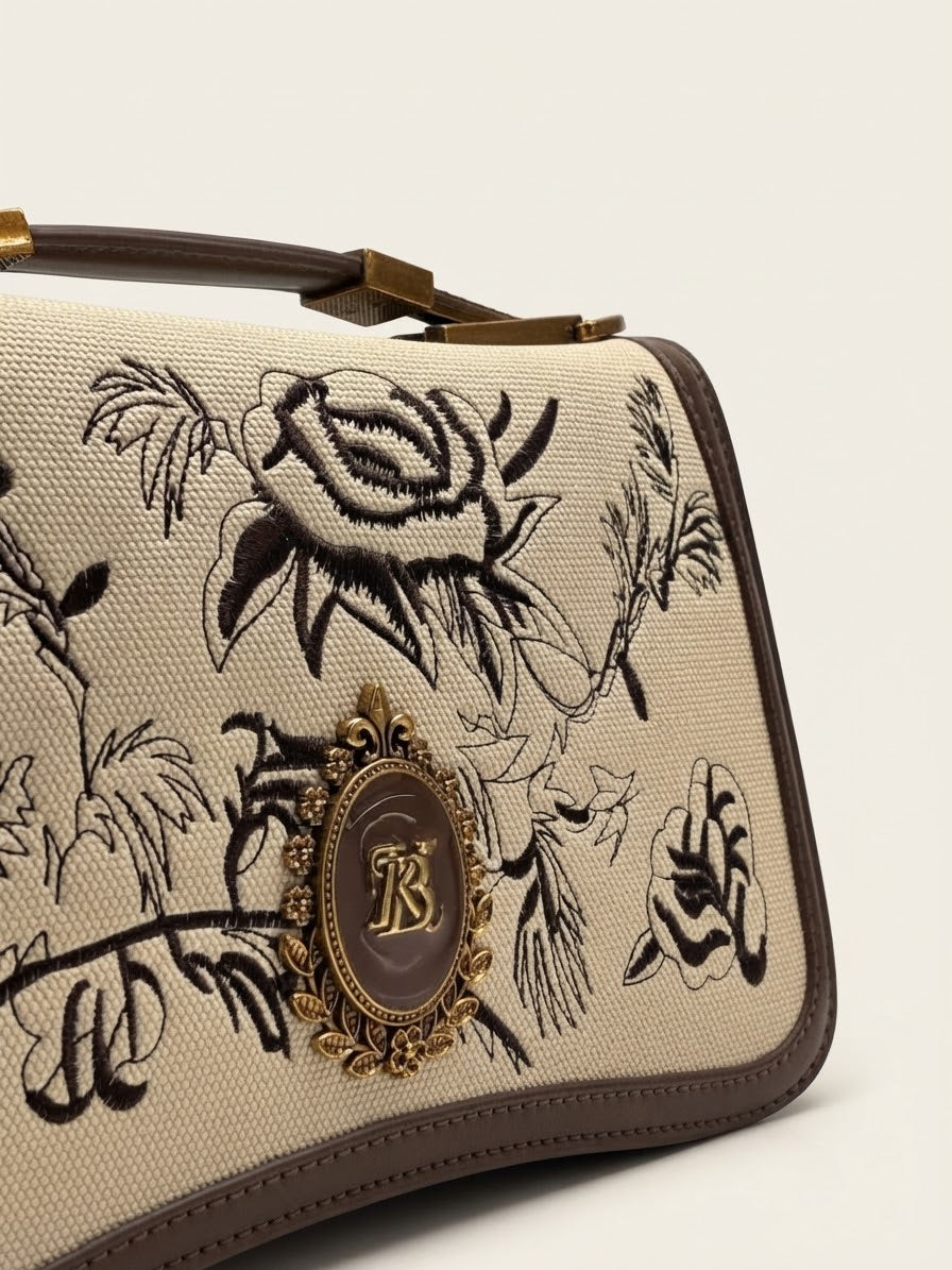 Banevanf Floral Sketch Crossbody