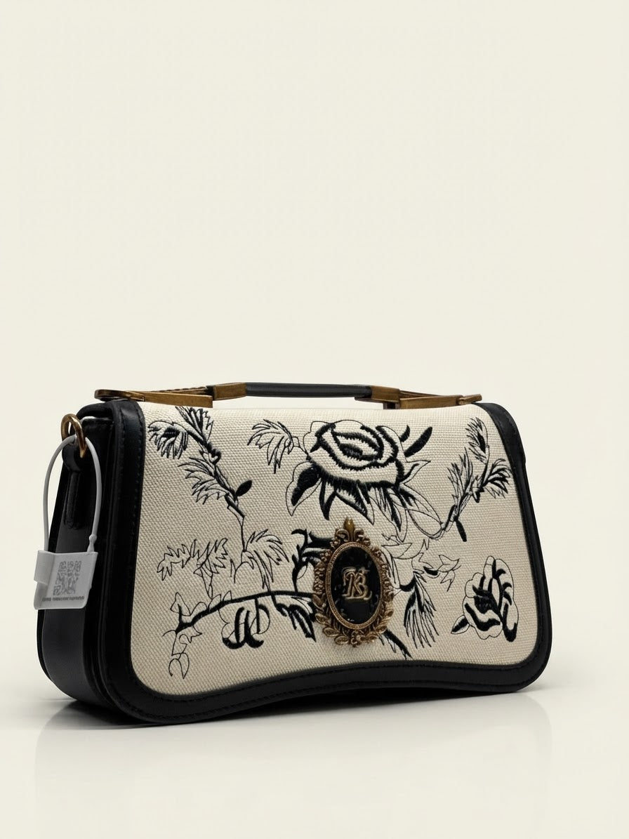 Banevanf Floral Sketch Crossbody