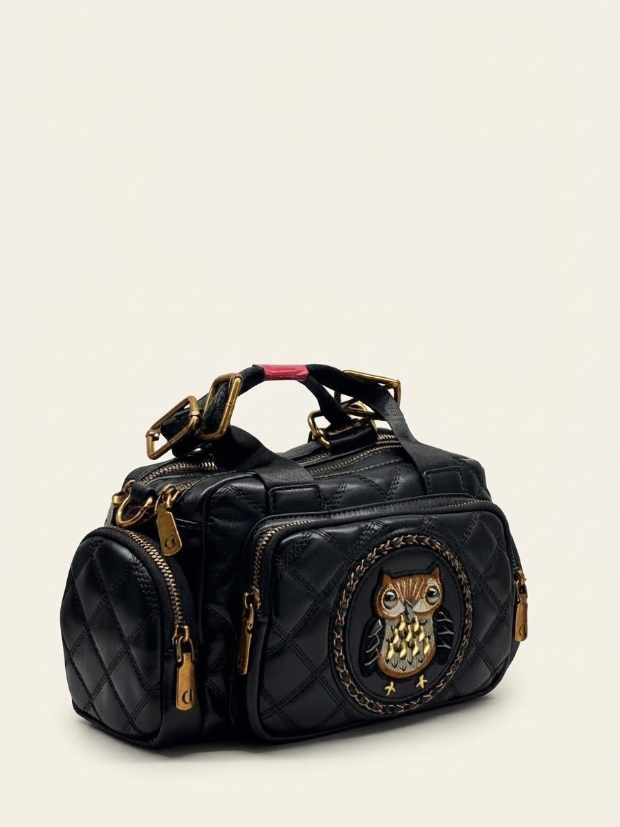 Ave Owl Top-Handle (Leather)