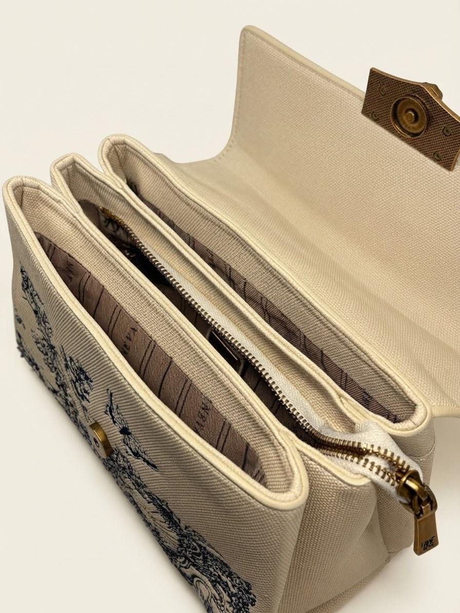 Banevanf Floral Toile Crossbody