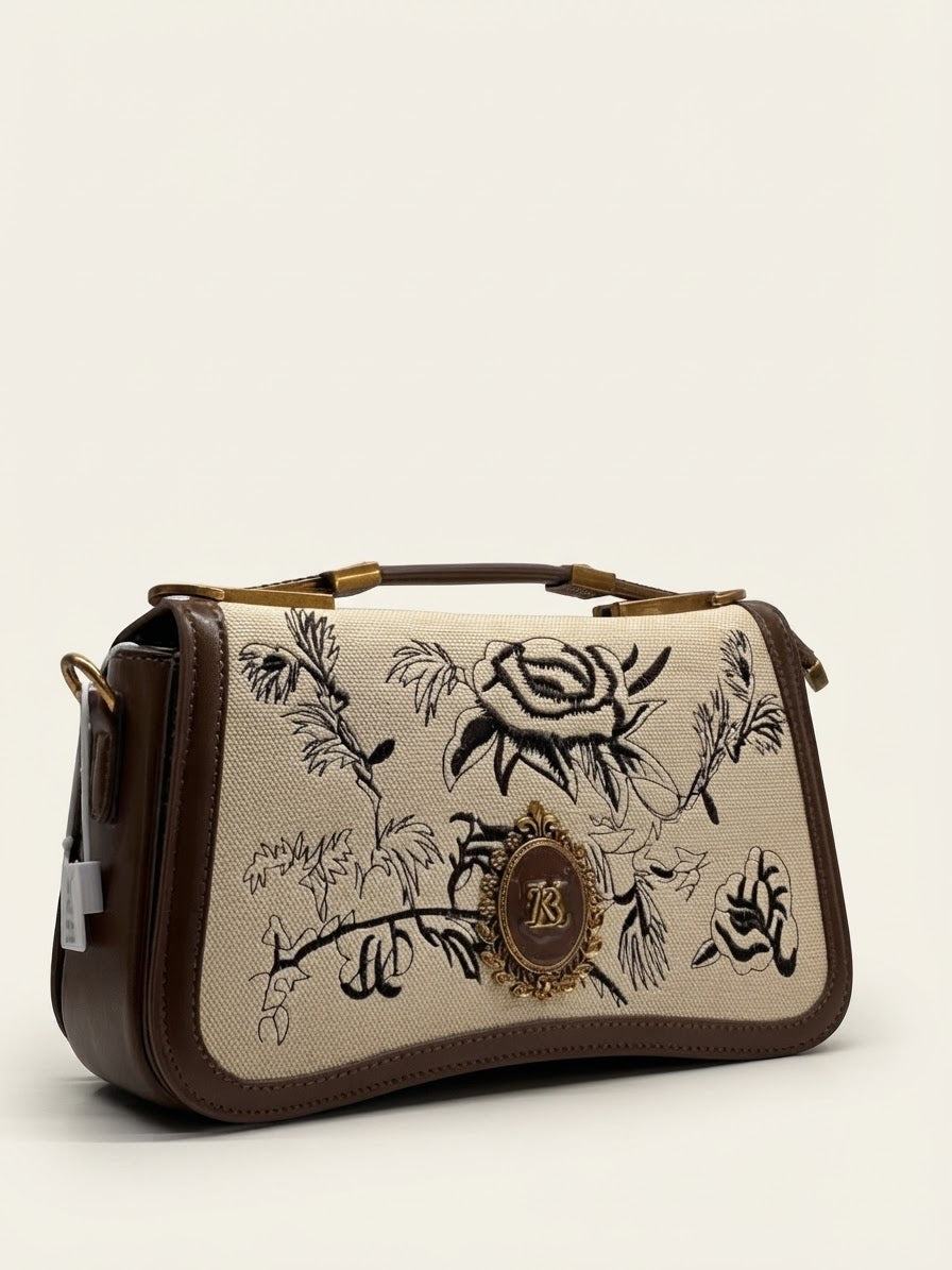 Banevanf Floral Sketch Crossbody