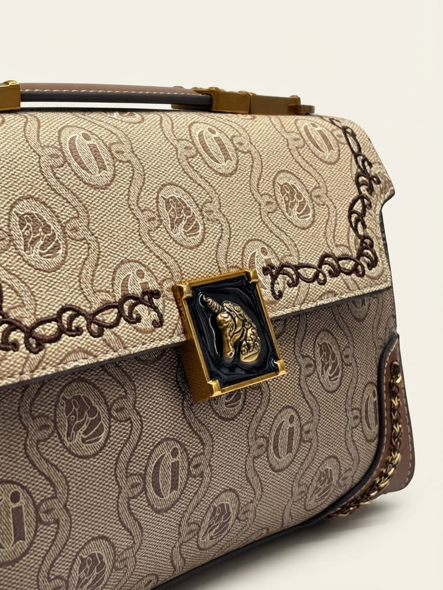 Ave Horse Emblem Crossbody